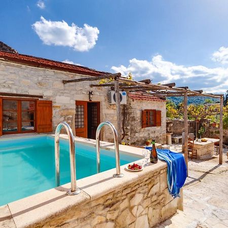 Traditional Home Vereniki With Heated Pool - By Apokoronas Villas Gavalochori Luaran gambar