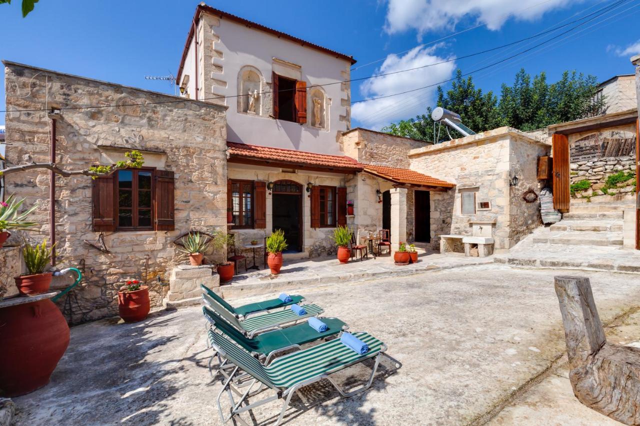 Traditional Home Vereniki With Heated Pool - By Apokoronas Villas Gavalochori Luaran gambar