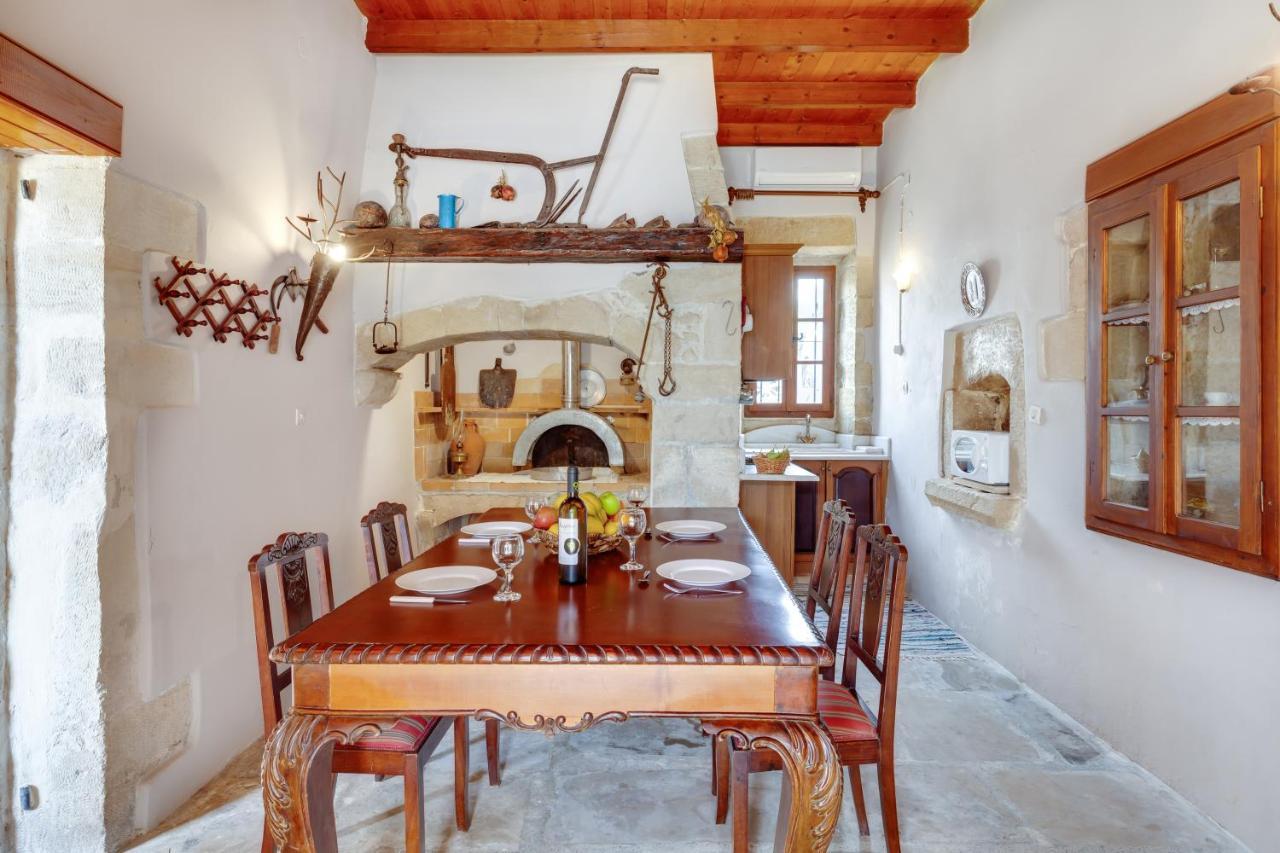 Traditional Home Vereniki With Heated Pool - By Apokoronas Villas Gavalochori Luaran gambar