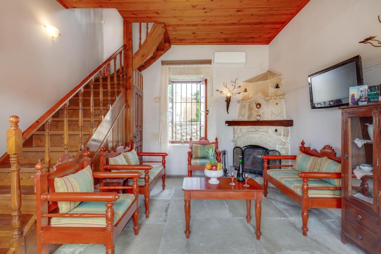 Traditional Home Vereniki With Heated Pool - By Apokoronas Villas Gavalochori Luaran gambar