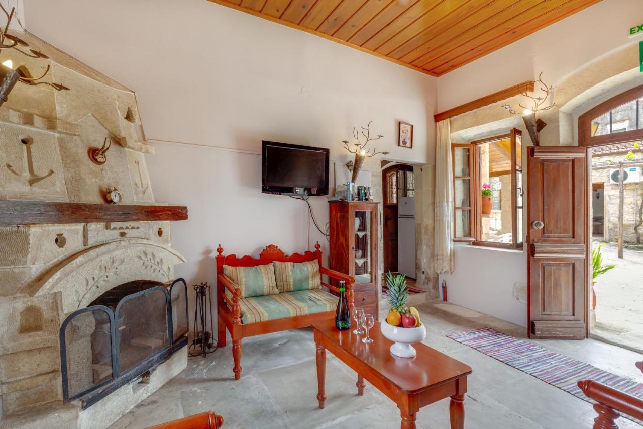 Traditional Home Vereniki With Heated Pool - By Apokoronas Villas Gavalochori Luaran gambar